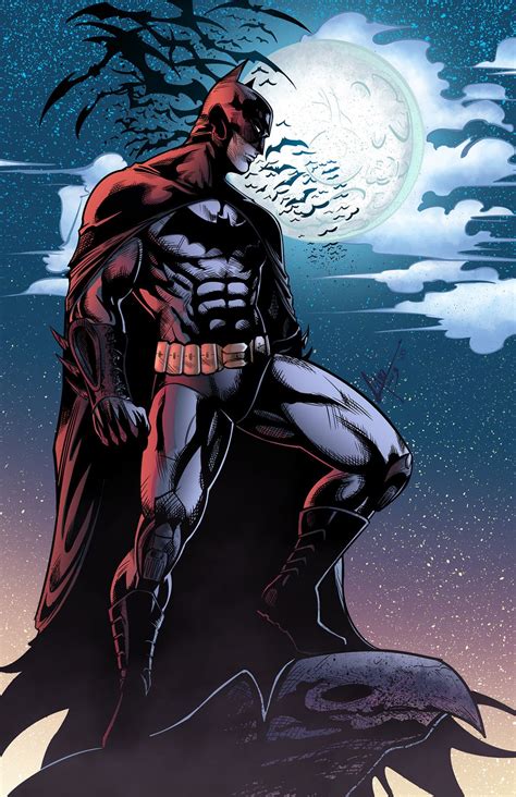 batman comic art